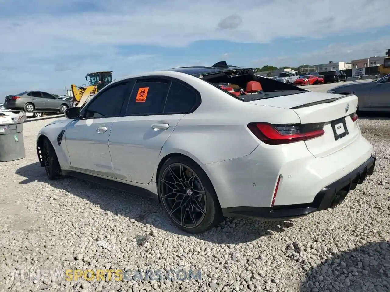 2 Photograph of a damaged car WBS43AY08NFN15005 BMW M3 2022