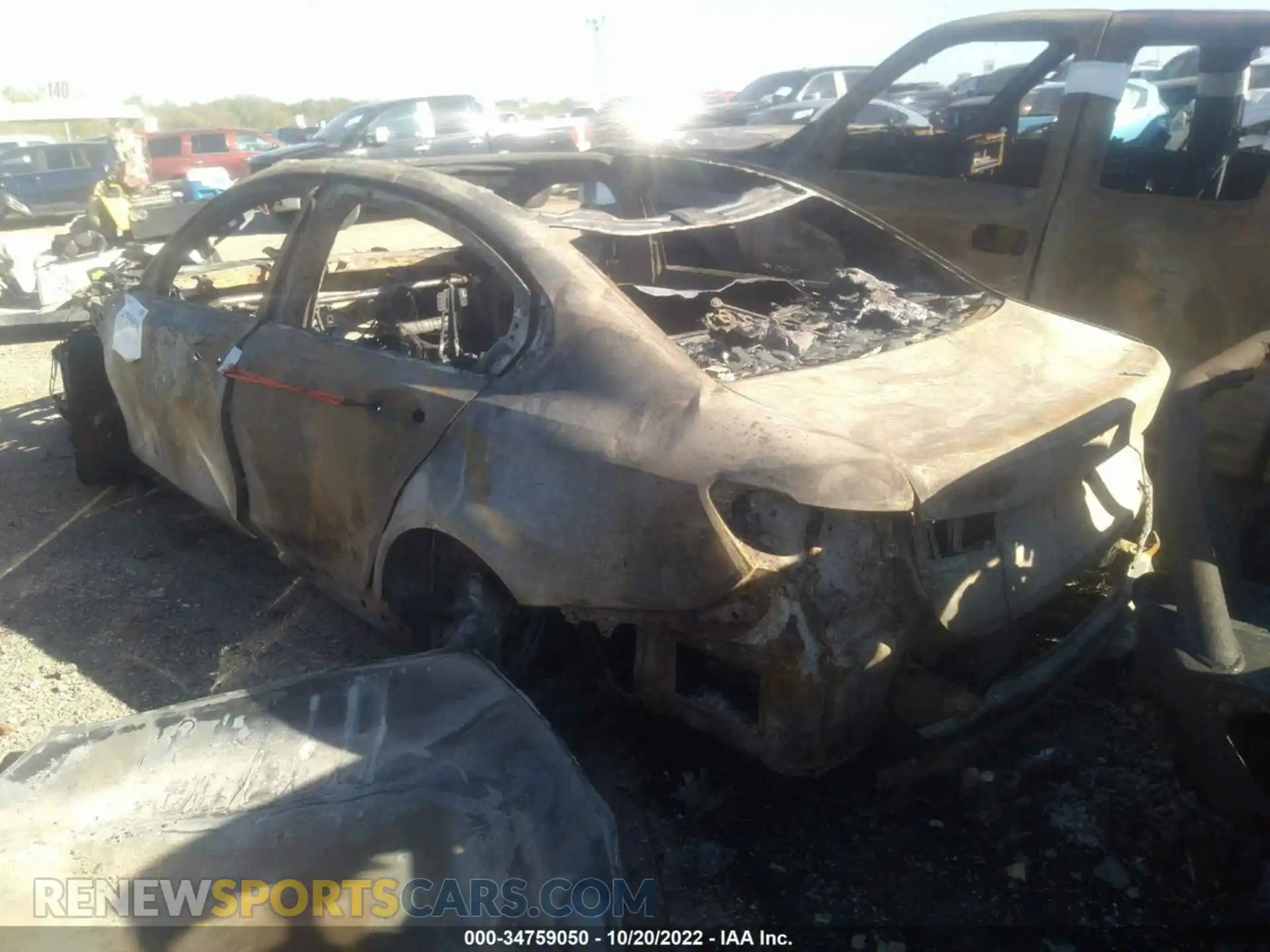 3 Photograph of a damaged car WBS43AY0XNFM10823 BMW M3 2022