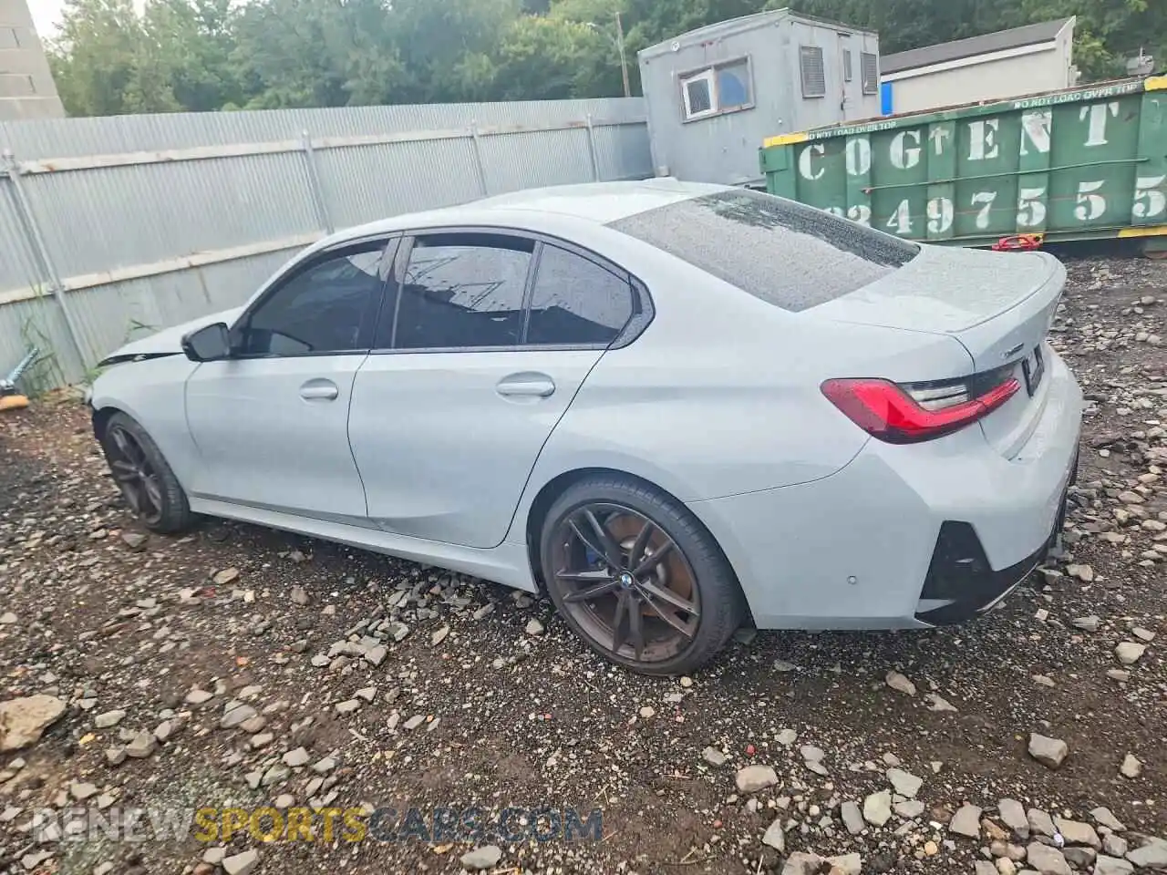 2 Фотография поврежденного автомобиля 3MW49FF00P8D31501 BMW M3 2023