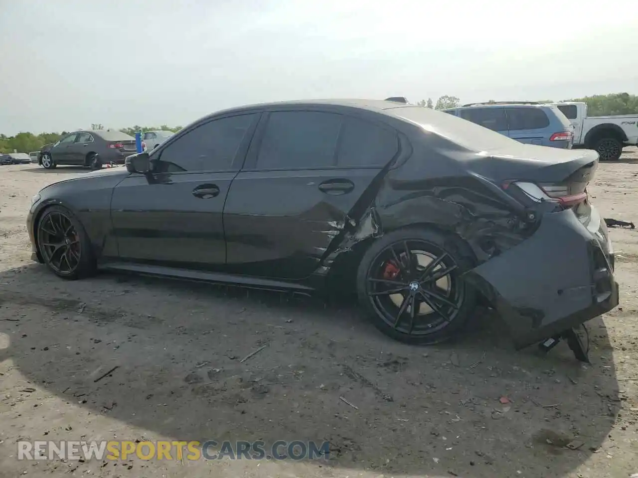 2 Photograph of a damaged car 3MW49FF00P8D49402 BMW M3 2023