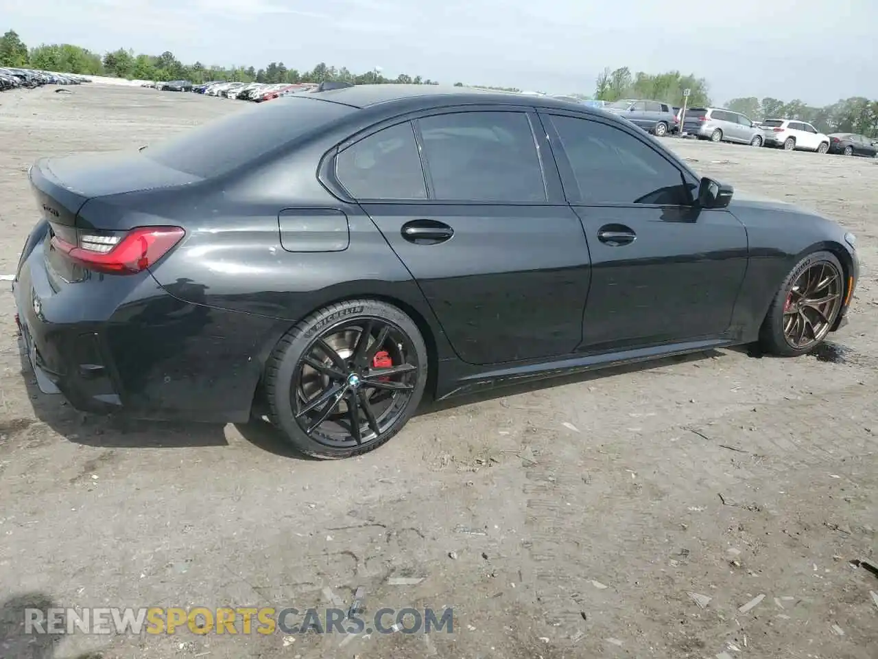 3 Photograph of a damaged car 3MW49FF00P8D49402 BMW M3 2023