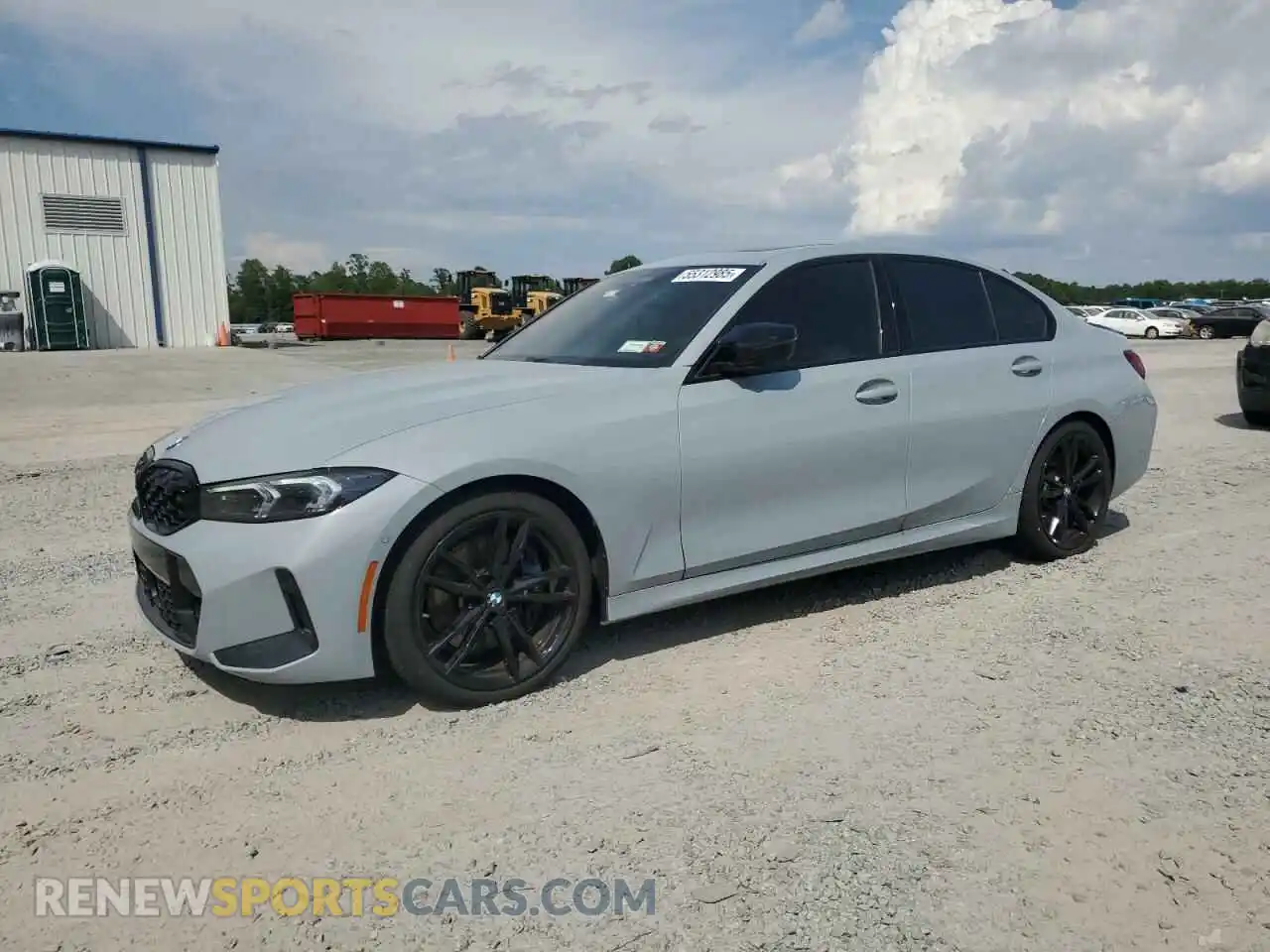 1 Photograph of a damaged car 3MW49FF01P8C96323 BMW M3 2023