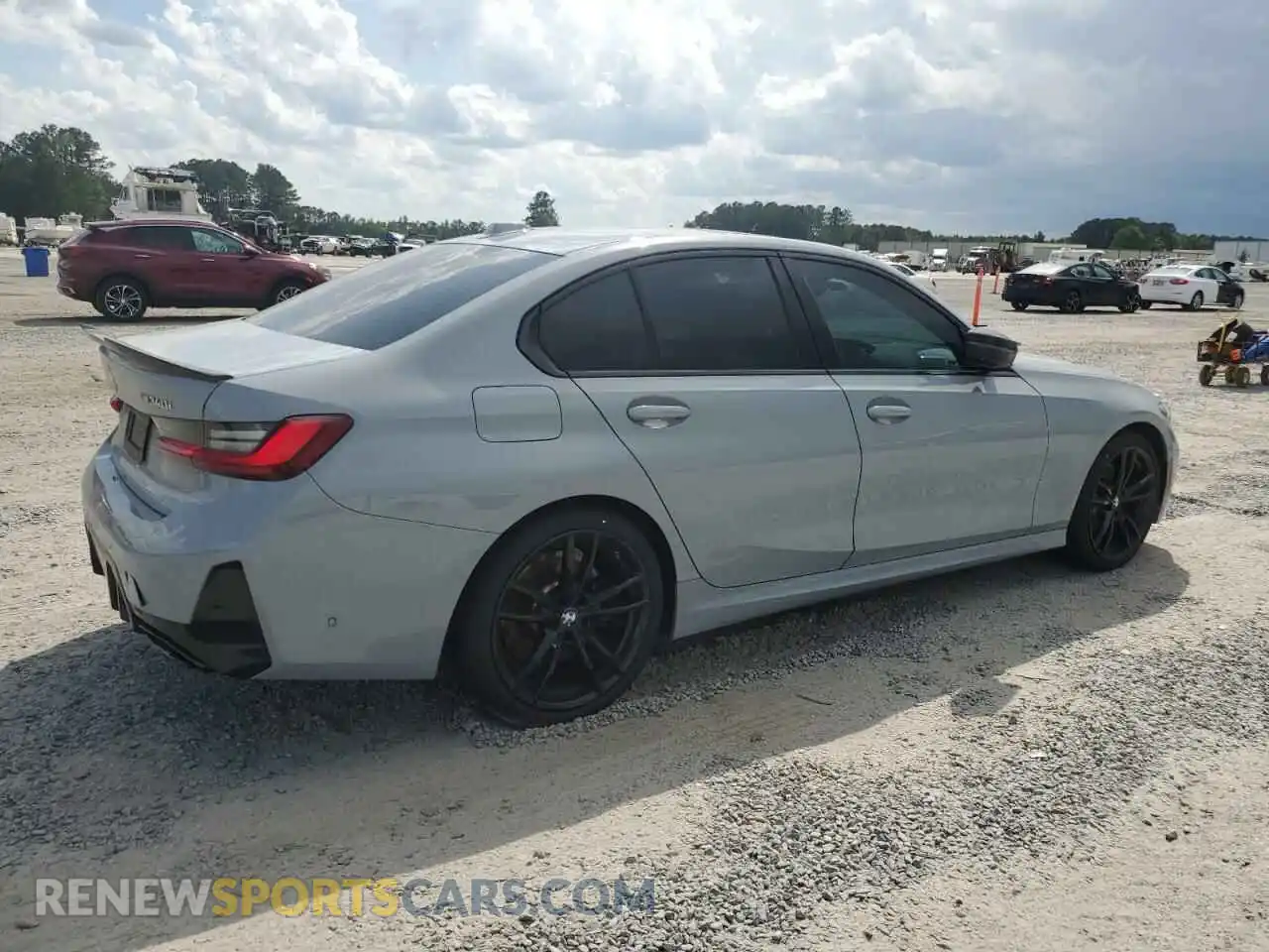 3 Photograph of a damaged car 3MW49FF01P8C96323 BMW M3 2023