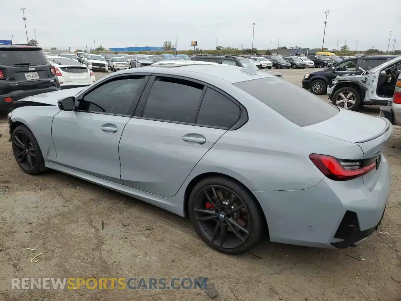 2 Photograph of a damaged car 3MW49FF02P8D62717 BMW M3 2023