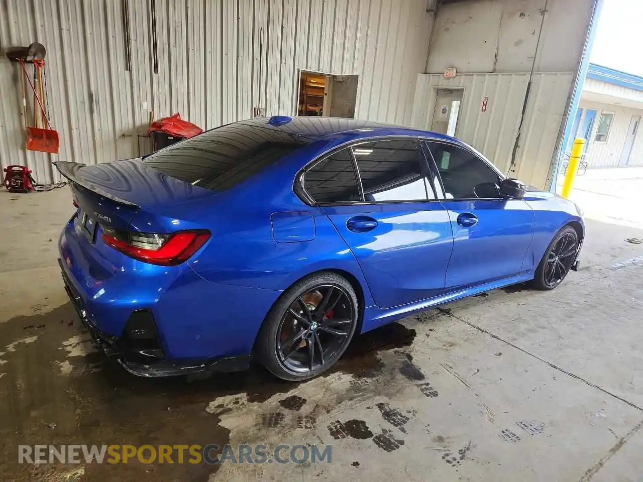 3 fotografías del automóvil dañado 3MW49FF03P8C88112 BMW M3 2023