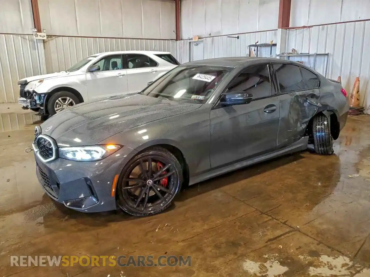 1 Photograph of a damaged car 3MW49FF03P8D04907 BMW M3 2023