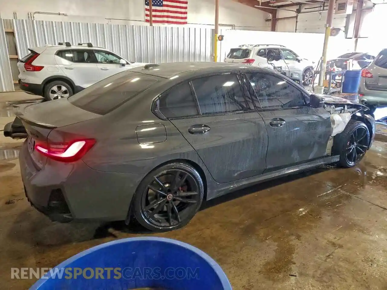 3 Photograph of a damaged car 3MW49FF03P8D04907 BMW M3 2023