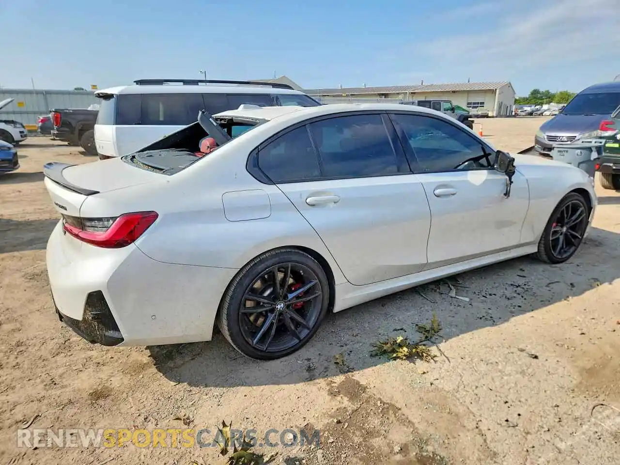3 Фотография поврежденного автомобиля 3MW49FF03P8D74200 BMW M3 2023