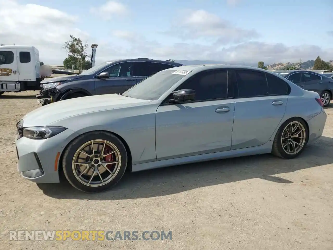 1 Фотография поврежденного автомобиля 3MW49FF05P8C89939 BMW M3 2023