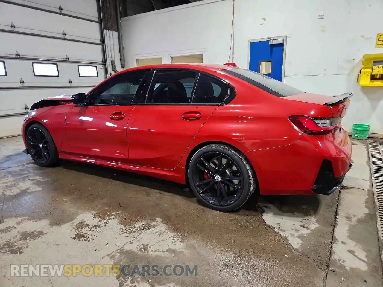 2 Photograph of a damaged car 3MW49FF07P8D46285 BMW M3 2023