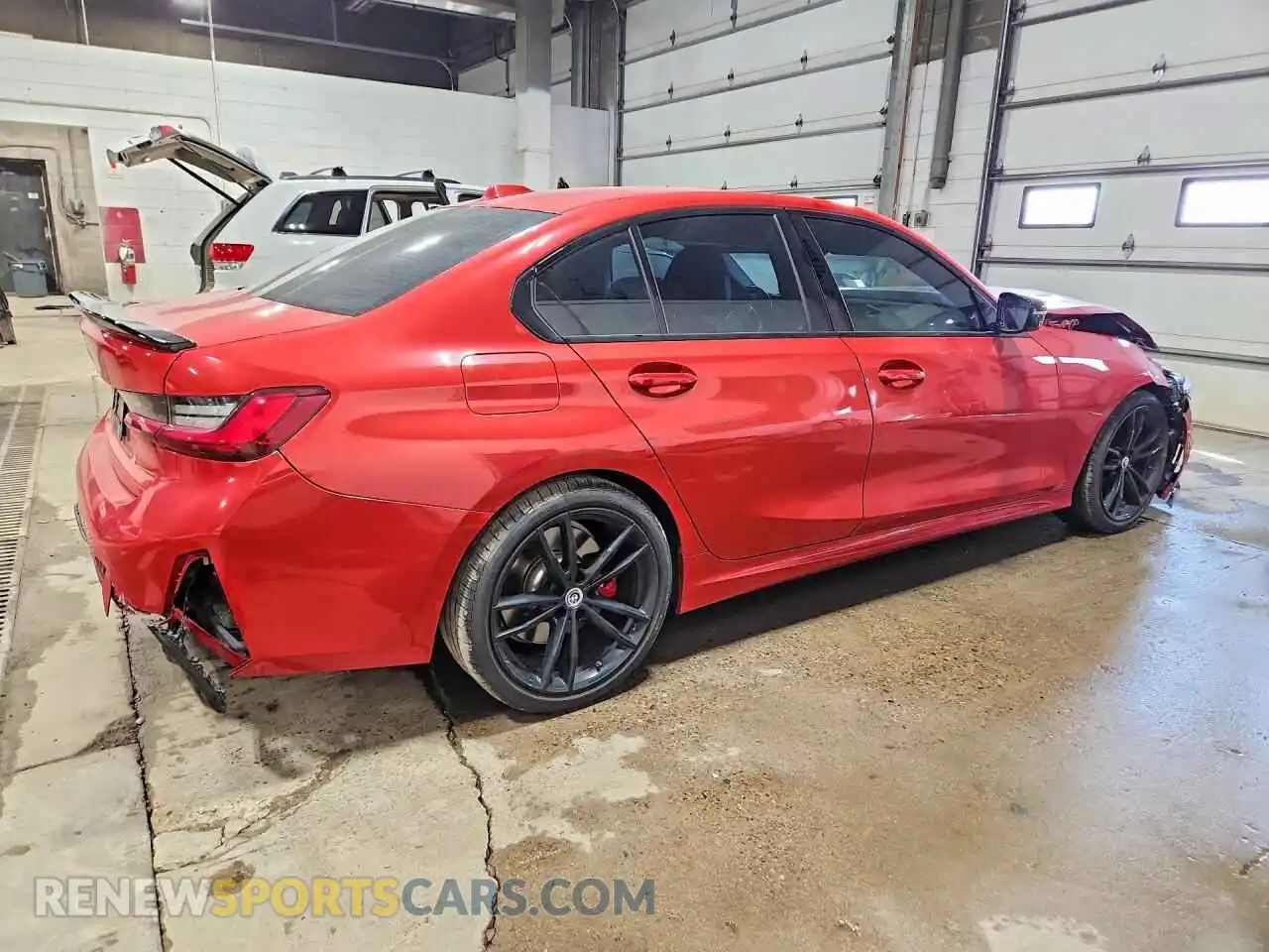 3 Photograph of a damaged car 3MW49FF07P8D46285 BMW M3 2023