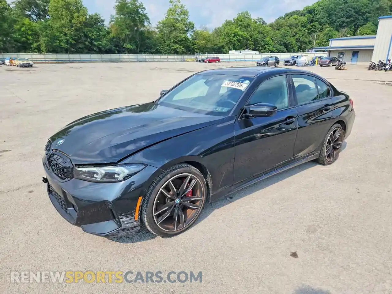 1 Фотография поврежденного автомобиля 3MW49FF07P8D61644 BMW M3 2023