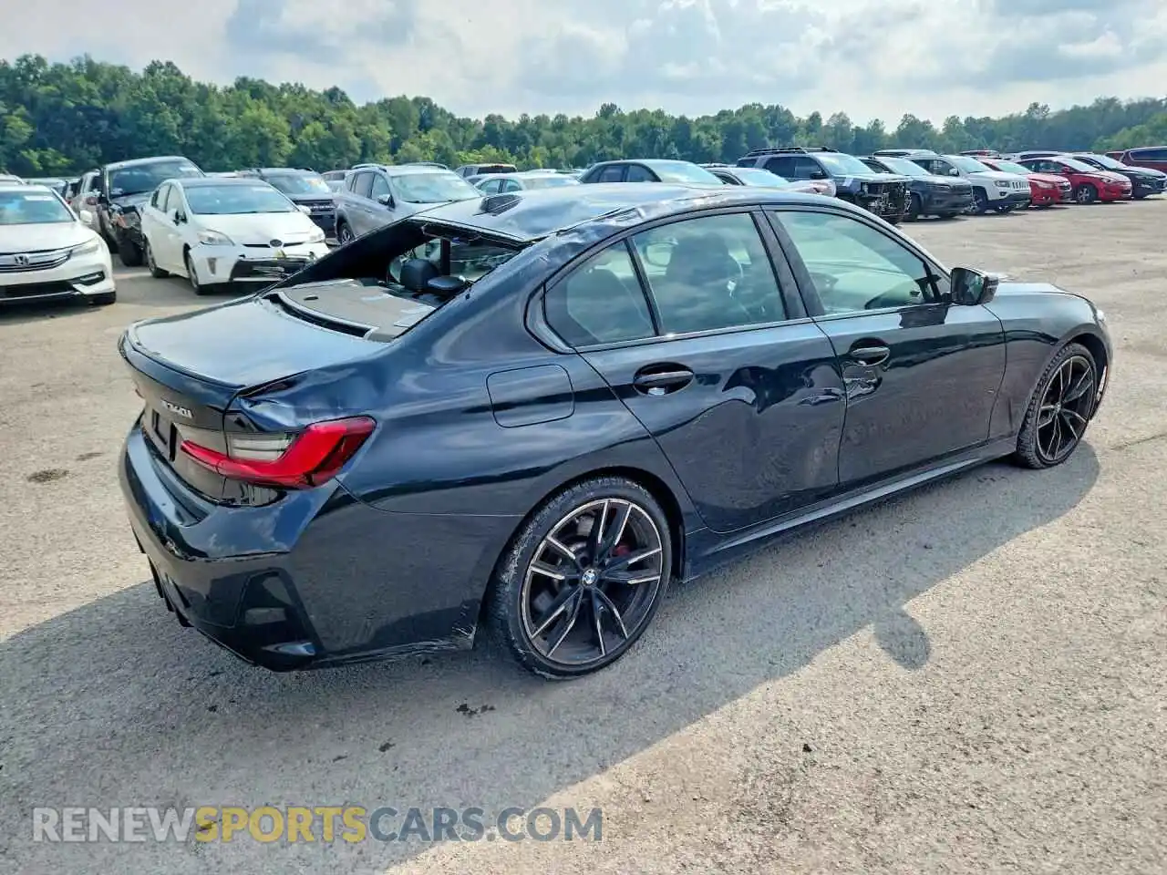 3 Фотография поврежденного автомобиля 3MW49FF07P8D61644 BMW M3 2023