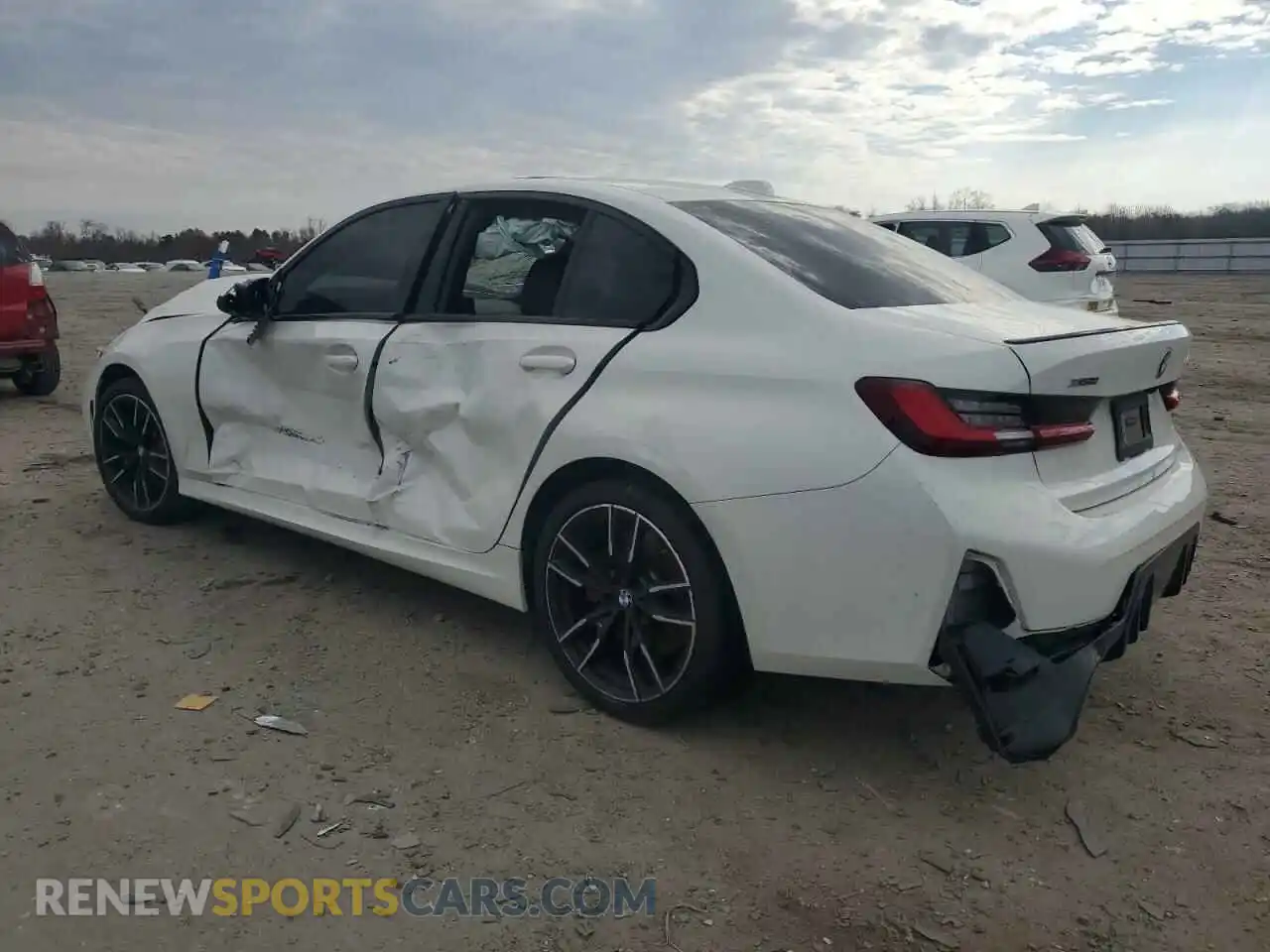 2 Photograph of a damaged car 3MW49FF09P8D06404 BMW M3 2023