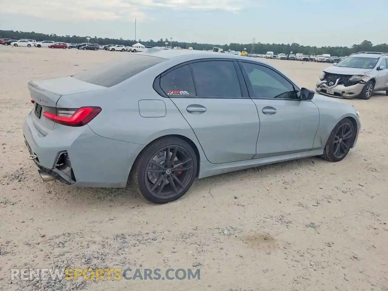 3 Photograph of a damaged car 3MW49FS02P8D05231 BMW M3 2023