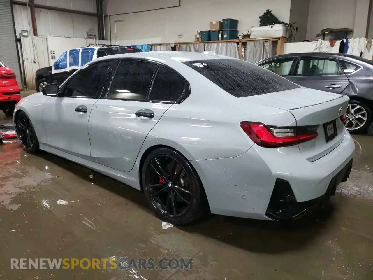 2 Photograph of a damaged car 3MW49FS05P8D04817 BMW M3 2023