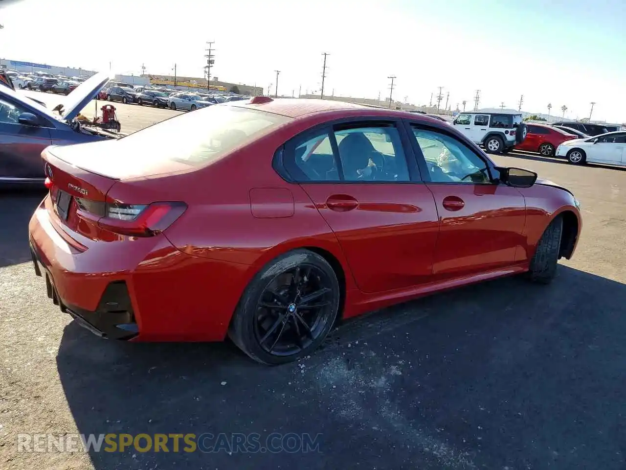 3 Photograph of a damaged car 3MW49FS06P8D41536 BMW M3 2023