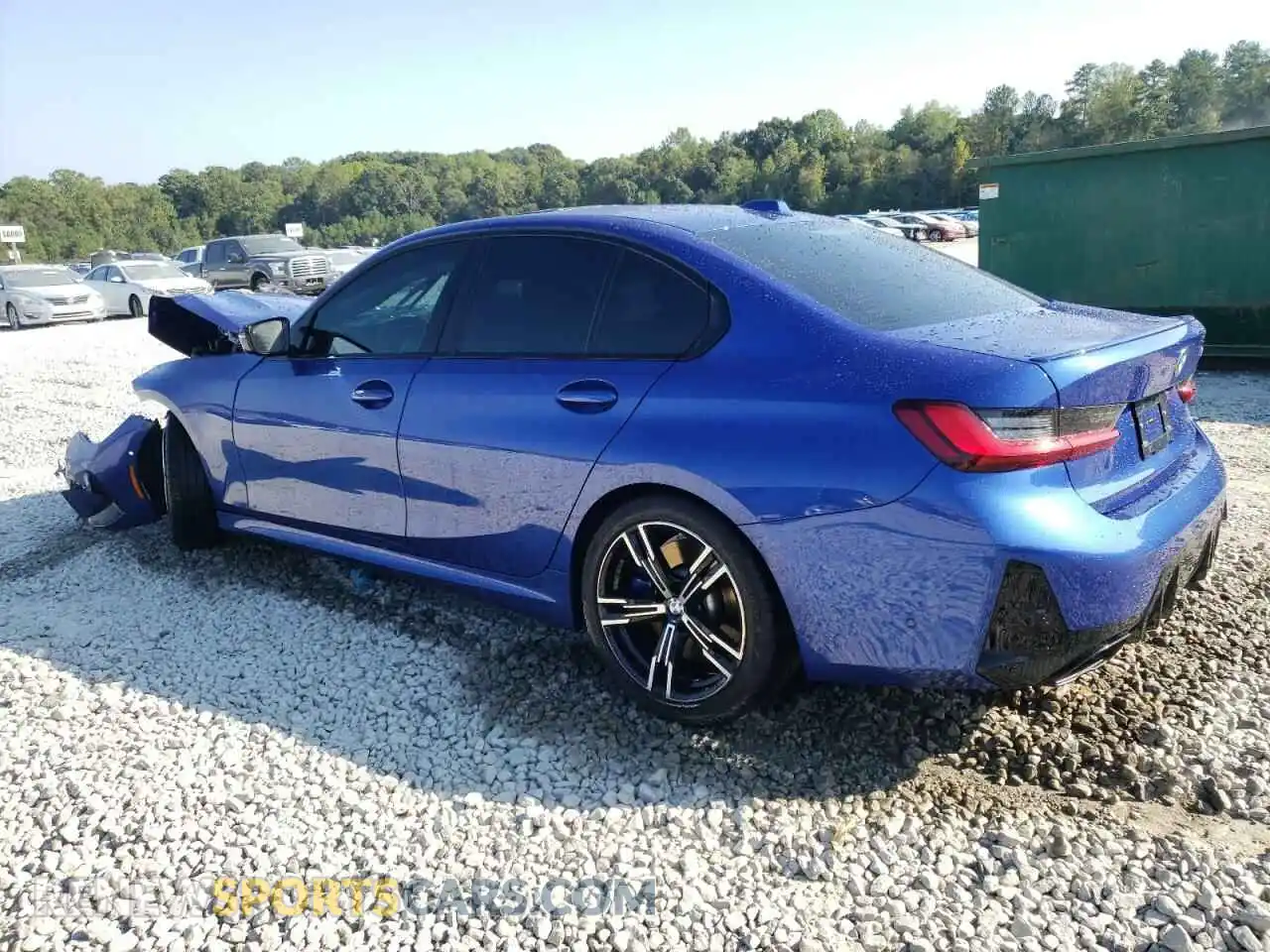 2 Photograph of a damaged car 3MW49FS07P8D72228 BMW M3 2023