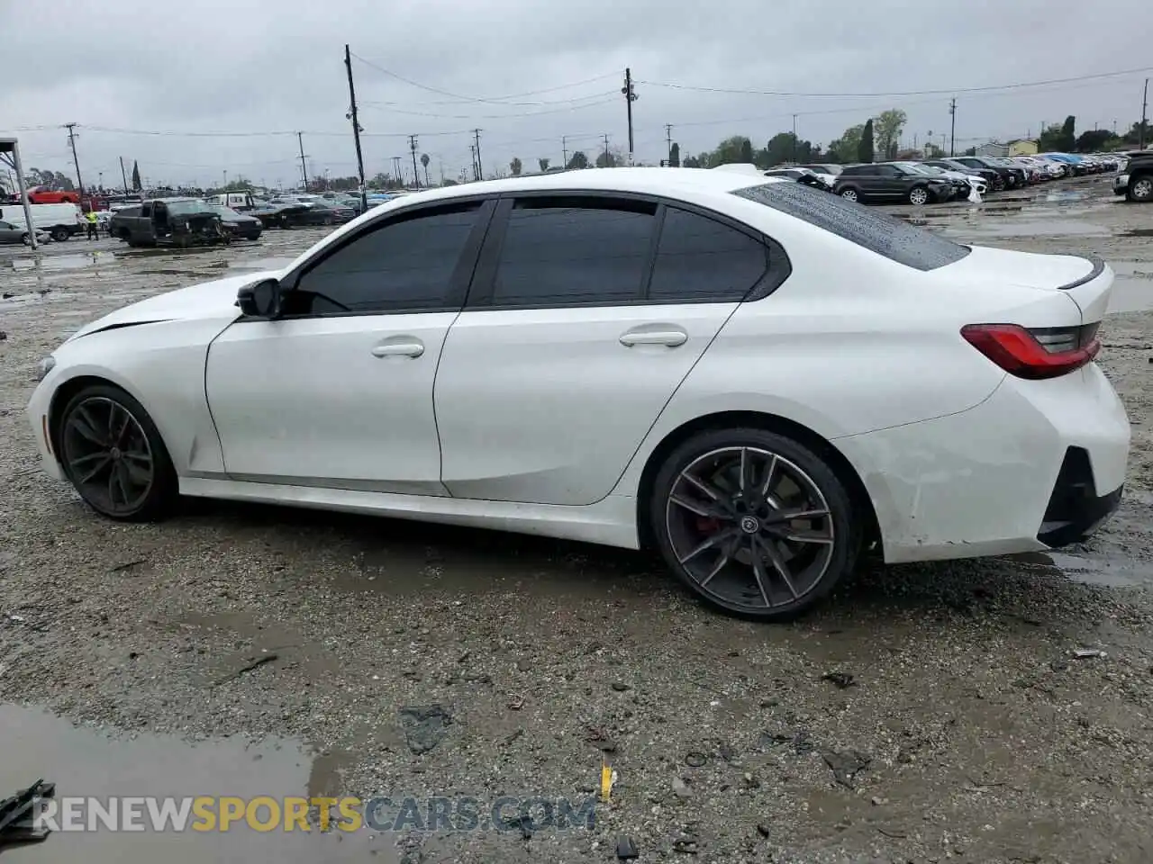 2 Photograph of a damaged car 3MW49FS08P8C96373 BMW M3 2023