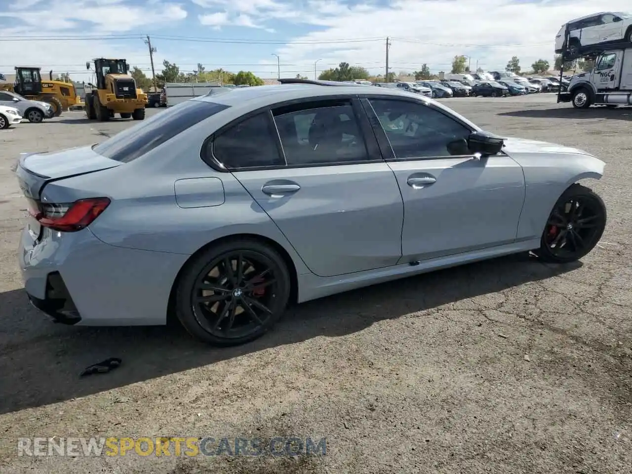 3 Photograph of a damaged car 3MW49FS08P8D20543 BMW M3 2023