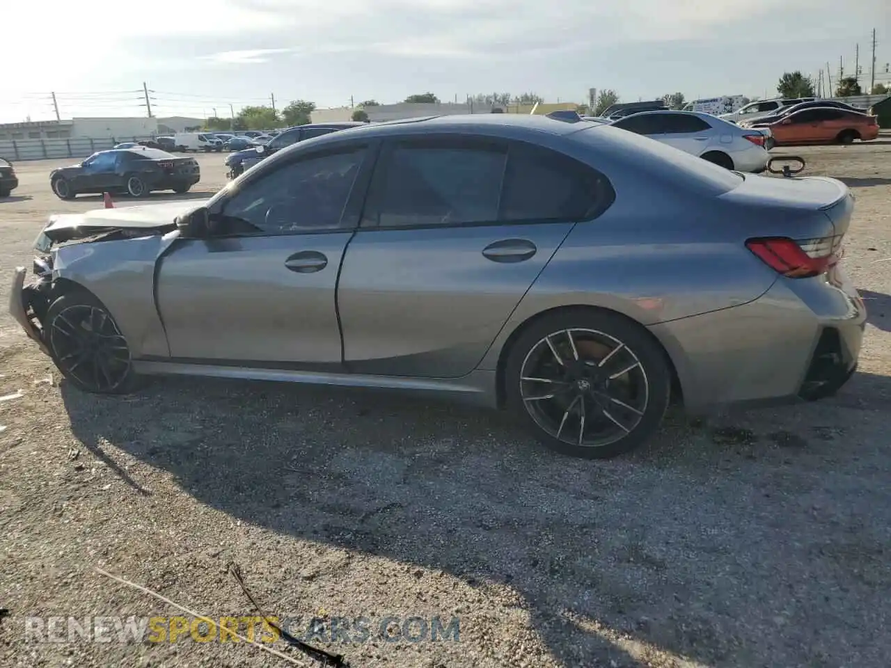 2 Photograph of a damaged car 3MW49FS09P8C79257 BMW M3 2023