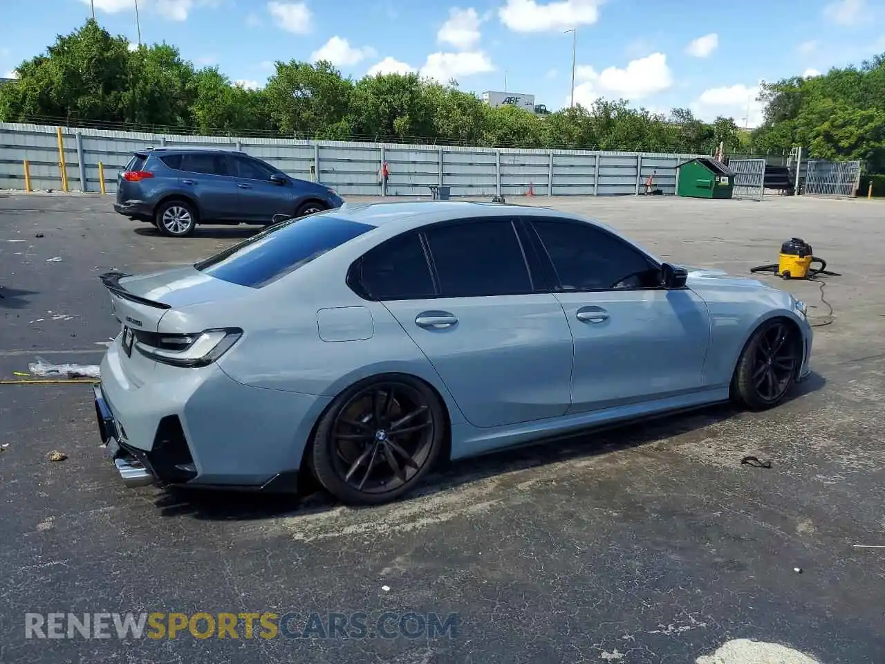 3 Photograph of a damaged car 3MW49FS09P8D65989 BMW M3 2023