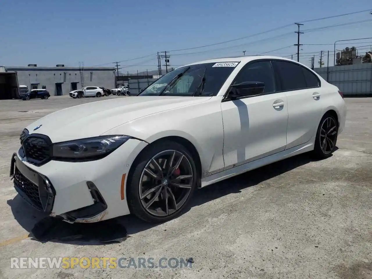 1 fotografías del automóvil dañado 3MW49FS0XP8D42673 BMW M3 2023