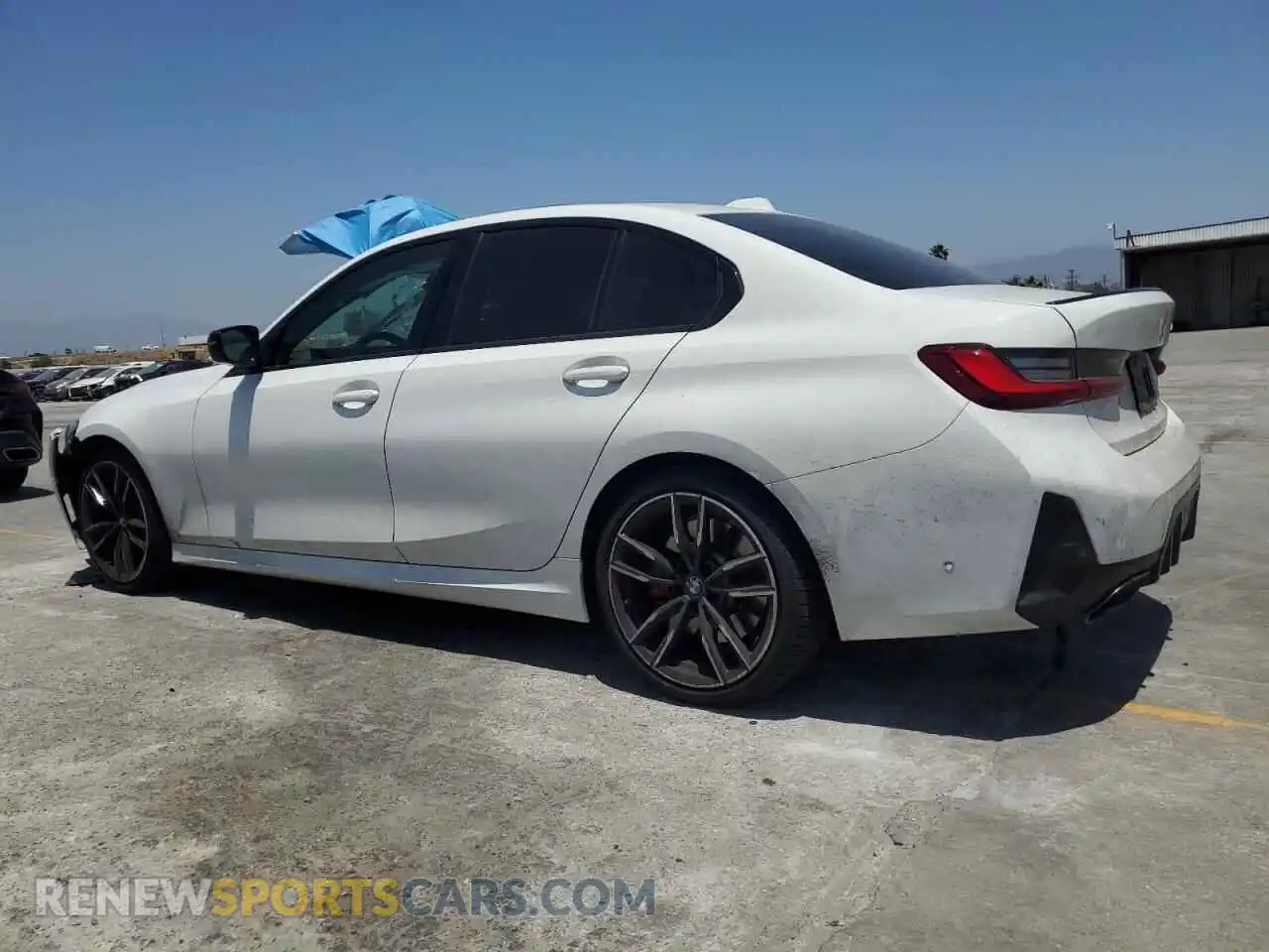 2 fotografías del automóvil dañado 3MW49FS0XP8D42673 BMW M3 2023