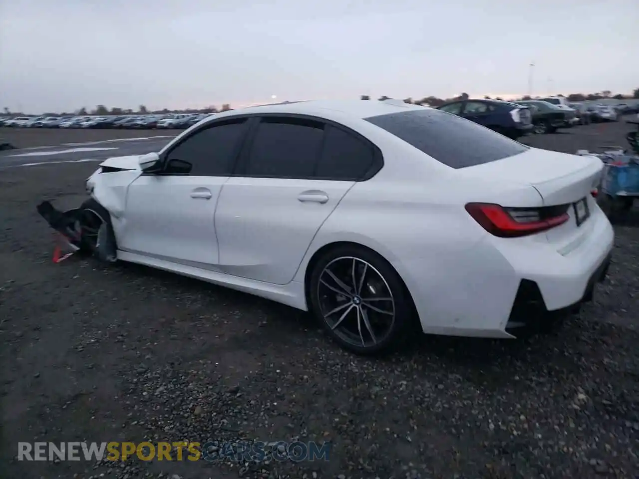 2 Photograph of a damaged car 3MW69FF01P8D08219 BMW M3 2023