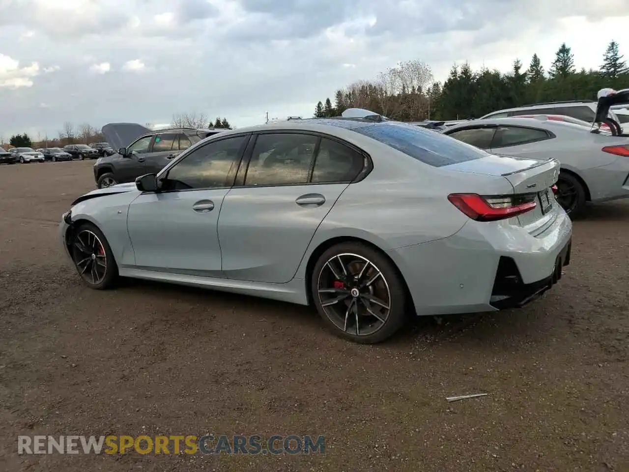 2 Photograph of a damaged car WBA43FF08PFN28862 BMW M3 2023