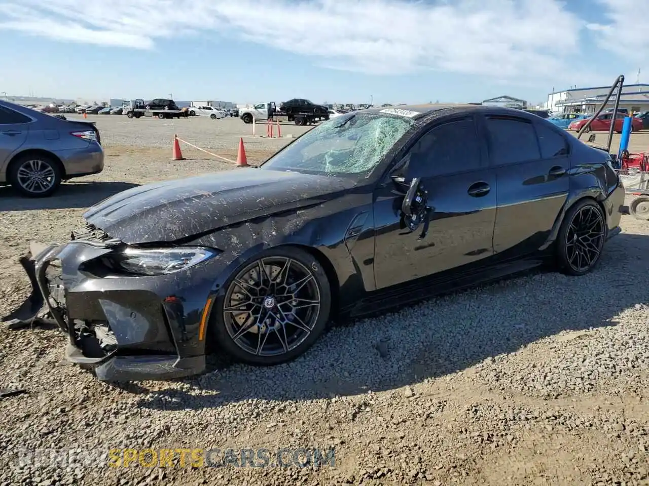 1 fotografías del automóvil dañado WBS33AY01PFN67560 BMW M3 2023