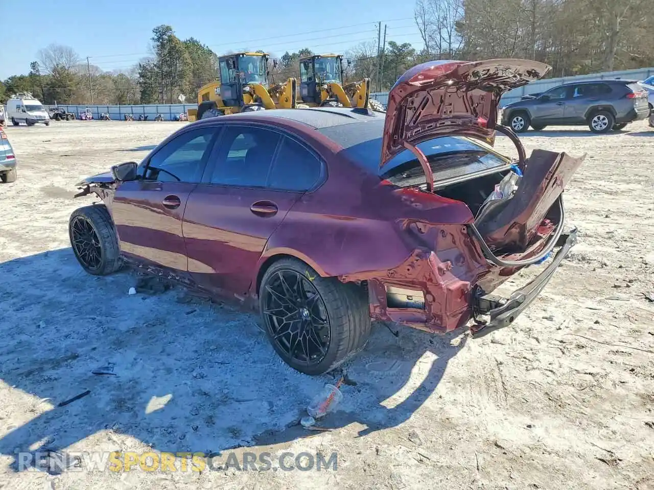 2 Фотография поврежденного автомобиля WBS33AY05PFN47182 BMW M3 2023