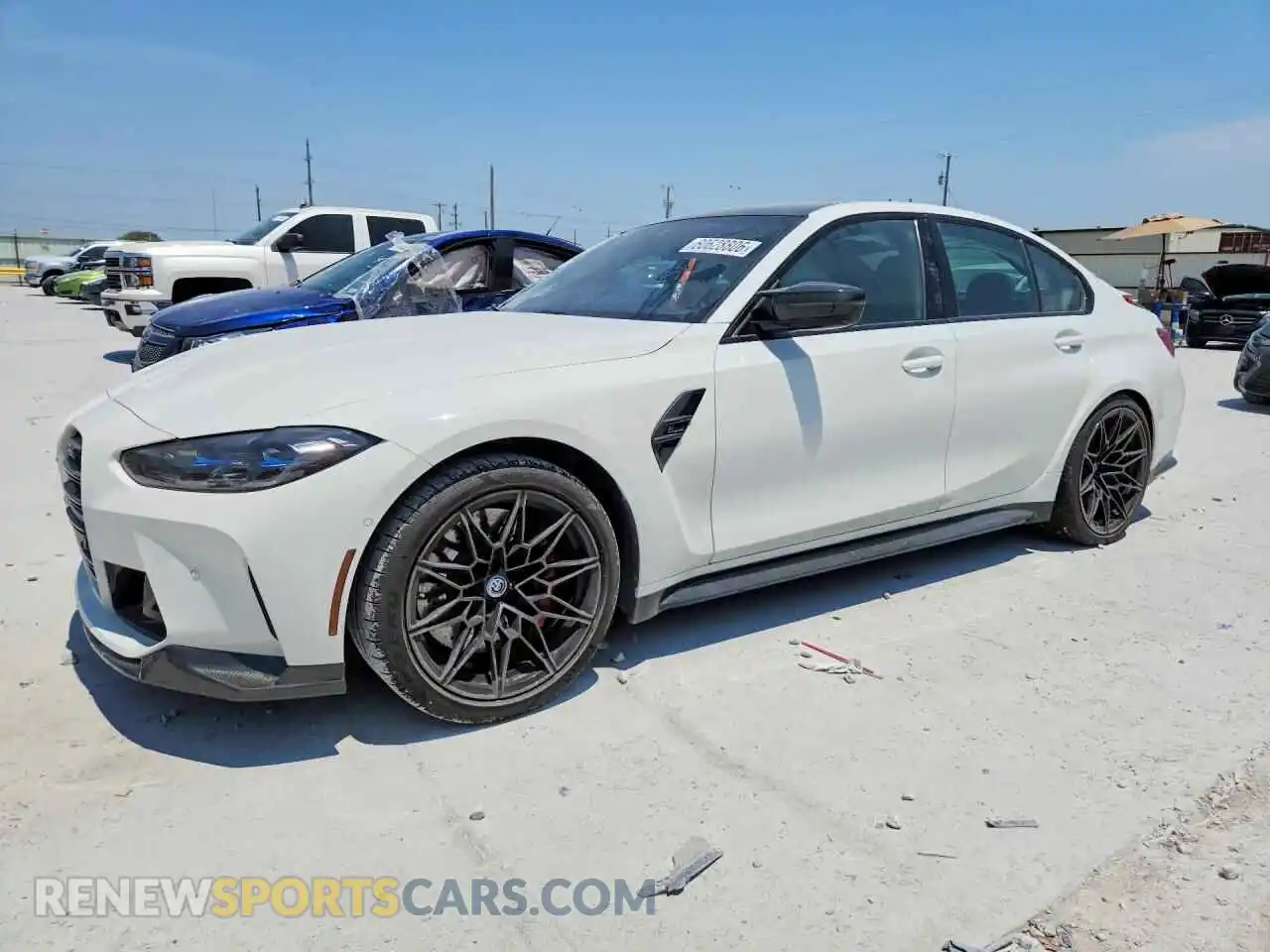 1 Фотография поврежденного автомобиля WBS33AY05PFP65025 BMW M3 2023