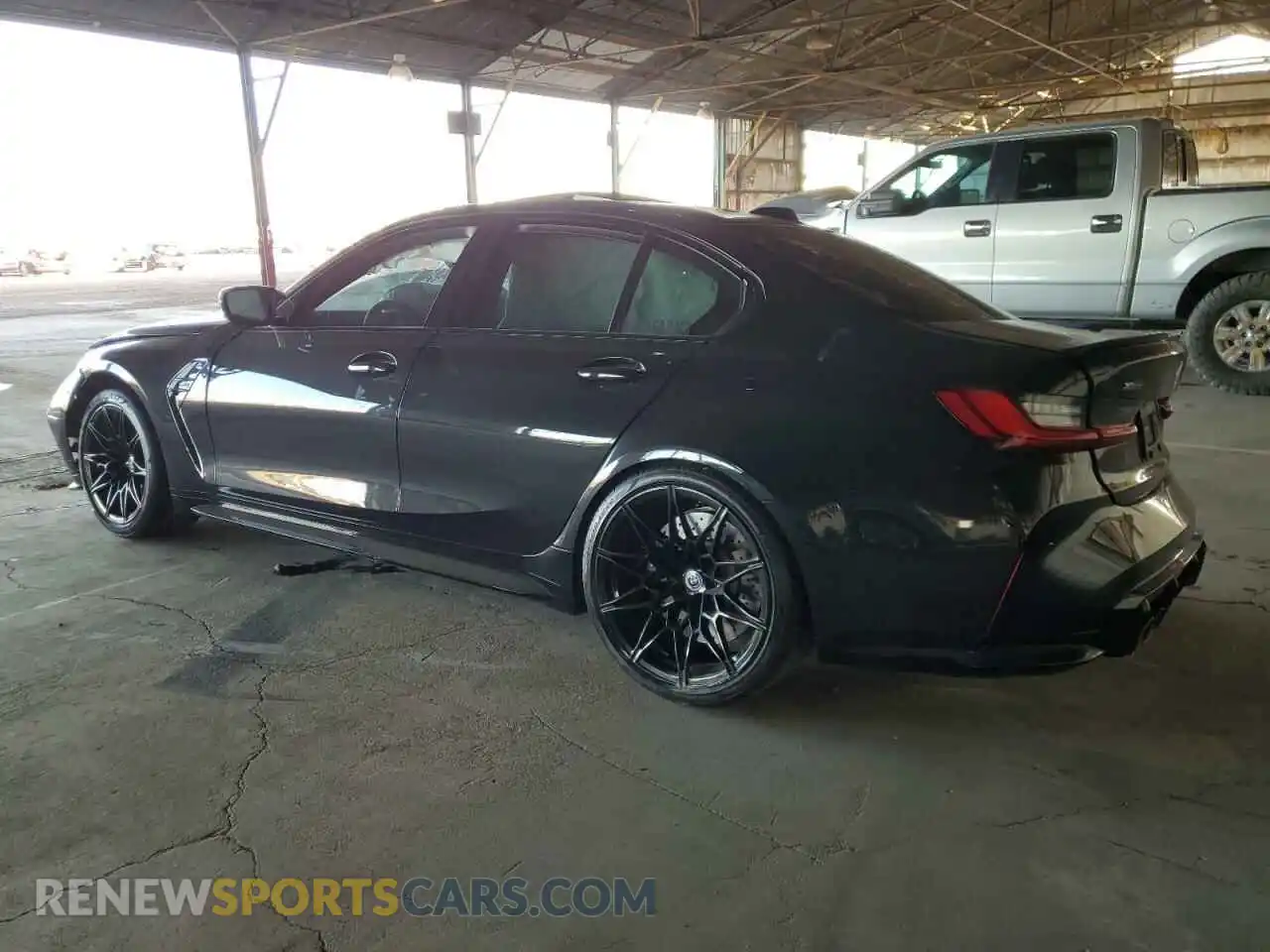 2 Photograph of a damaged car WBS43AY00PFP01785 BMW M3 2023