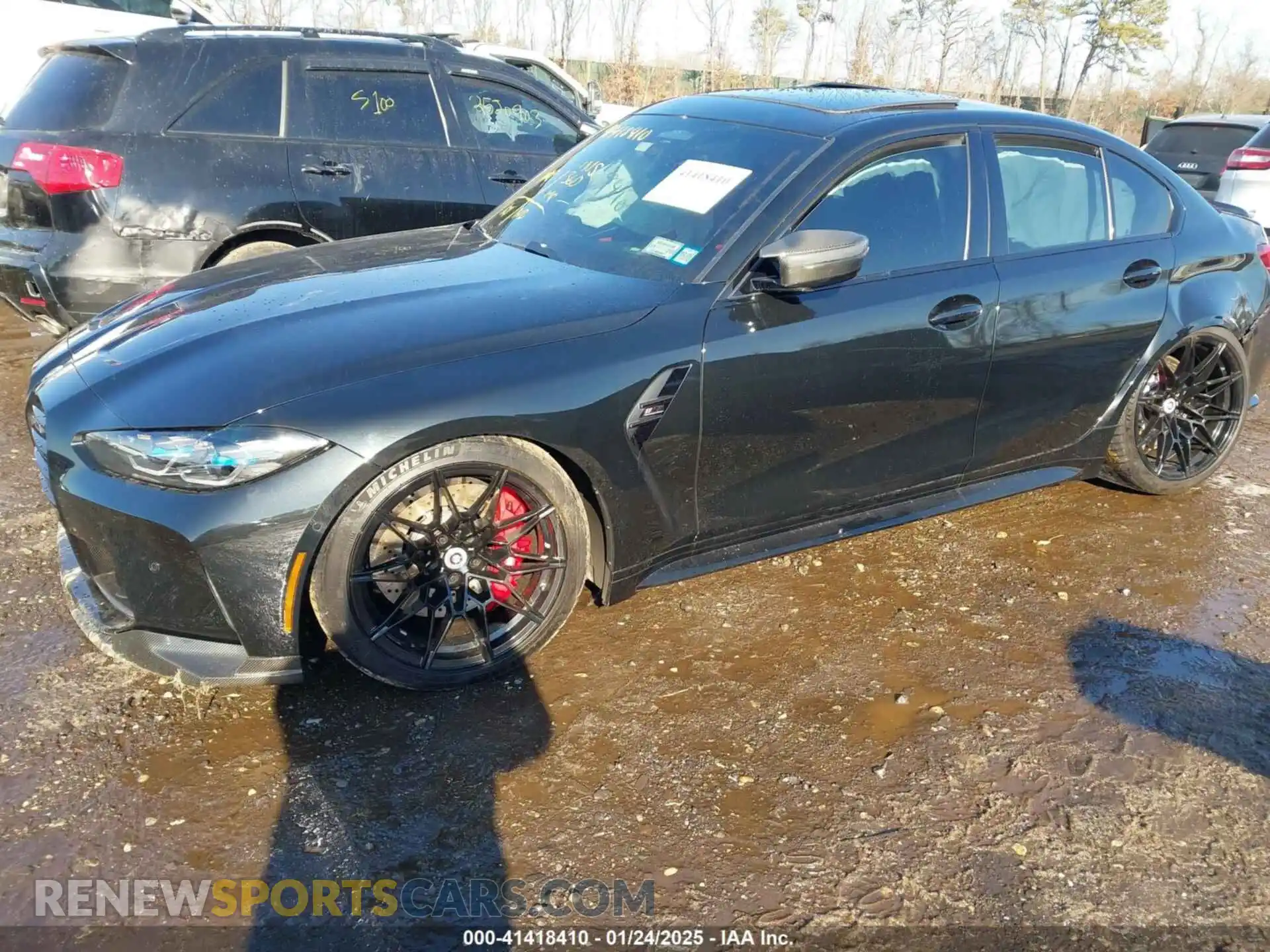 2 Photograph of a damaged car WBS43AY01PFN70186 BMW M3 2023