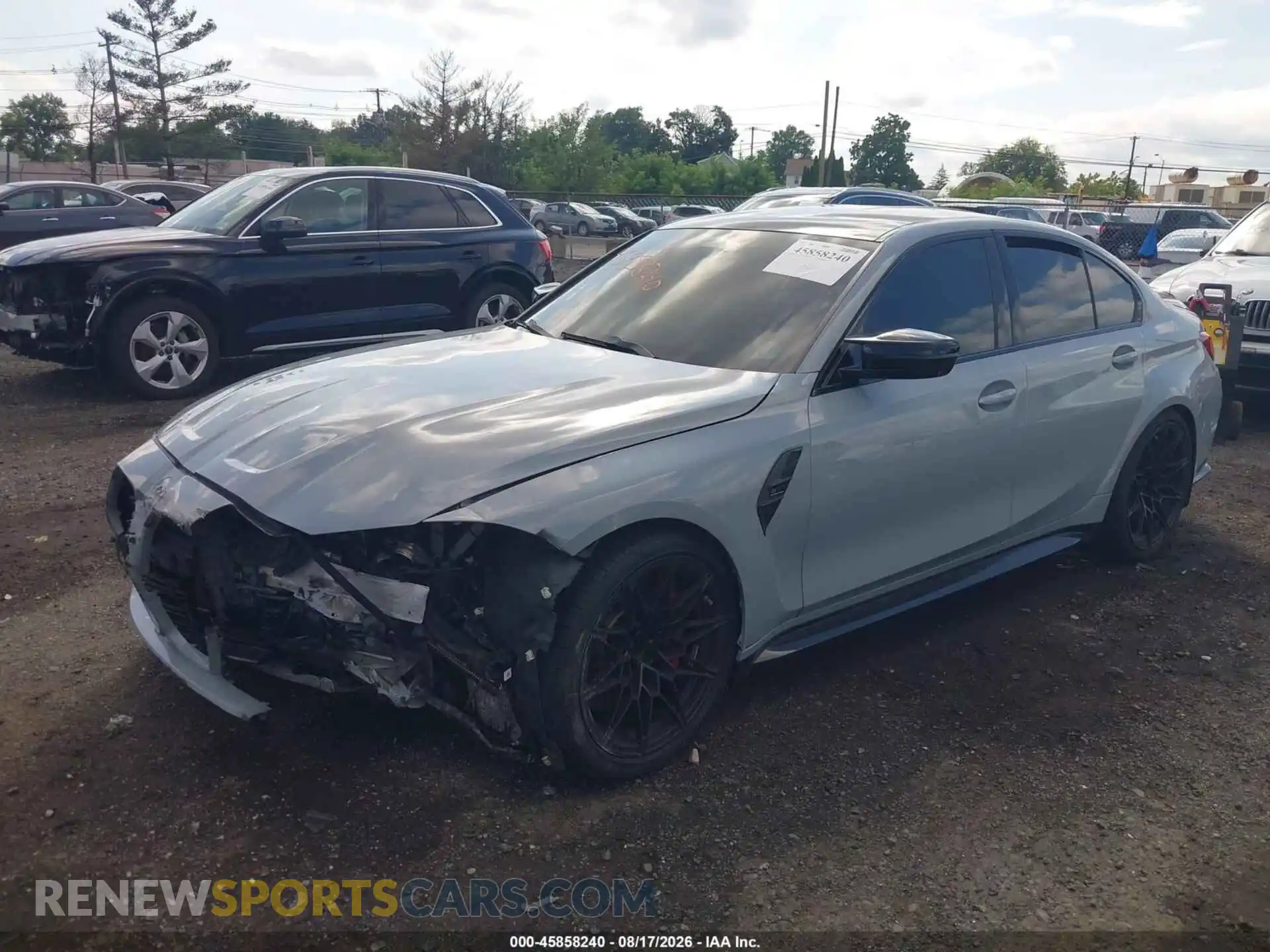 2 Photograph of a damaged car WBS43AY02PFN46866 BMW M3 2023