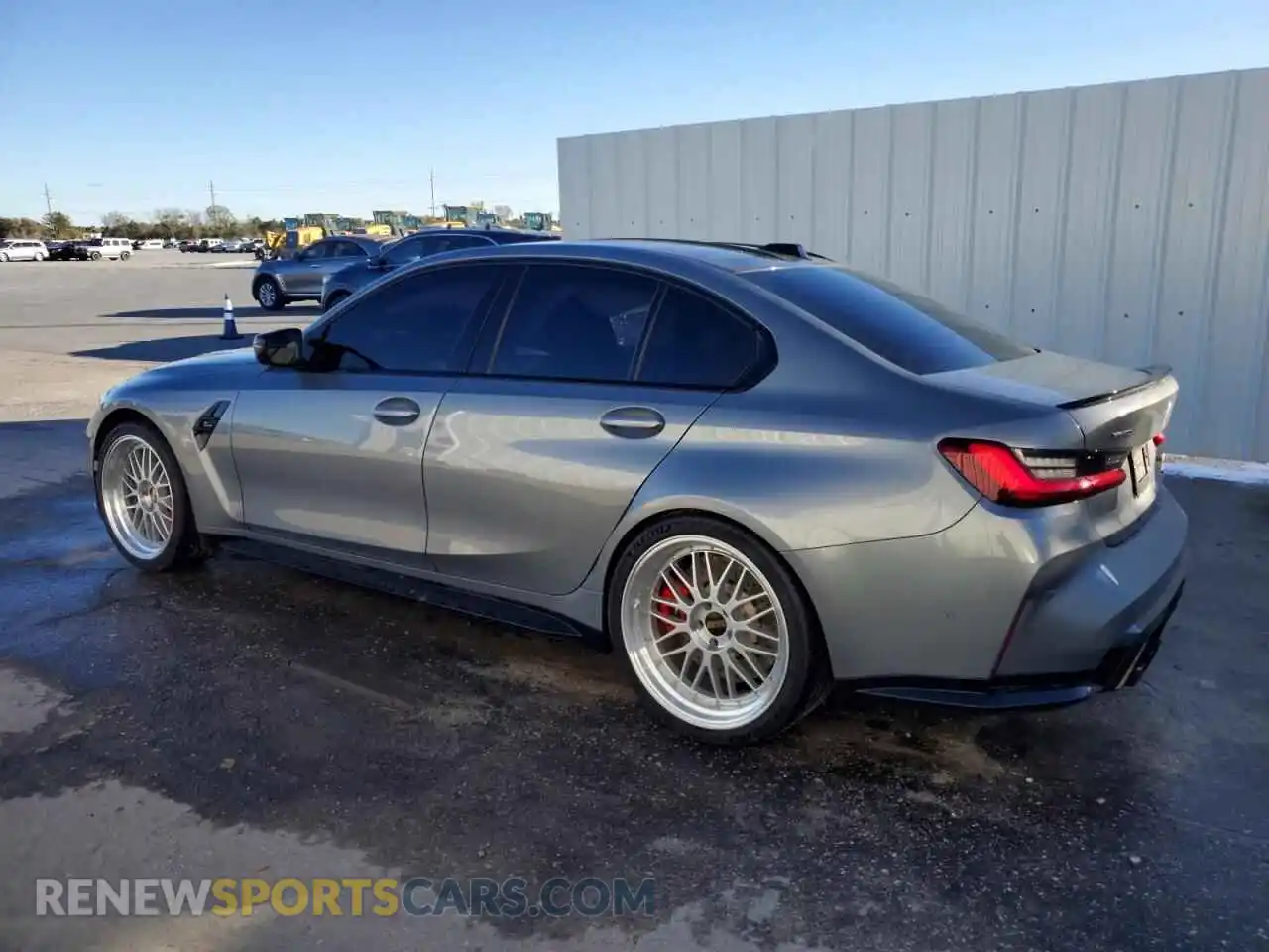 2 Photograph of a damaged car WBS43AY02PFN47600 BMW M3 2023