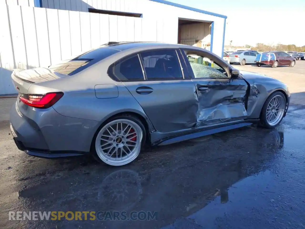 3 Photograph of a damaged car WBS43AY02PFN47600 BMW M3 2023