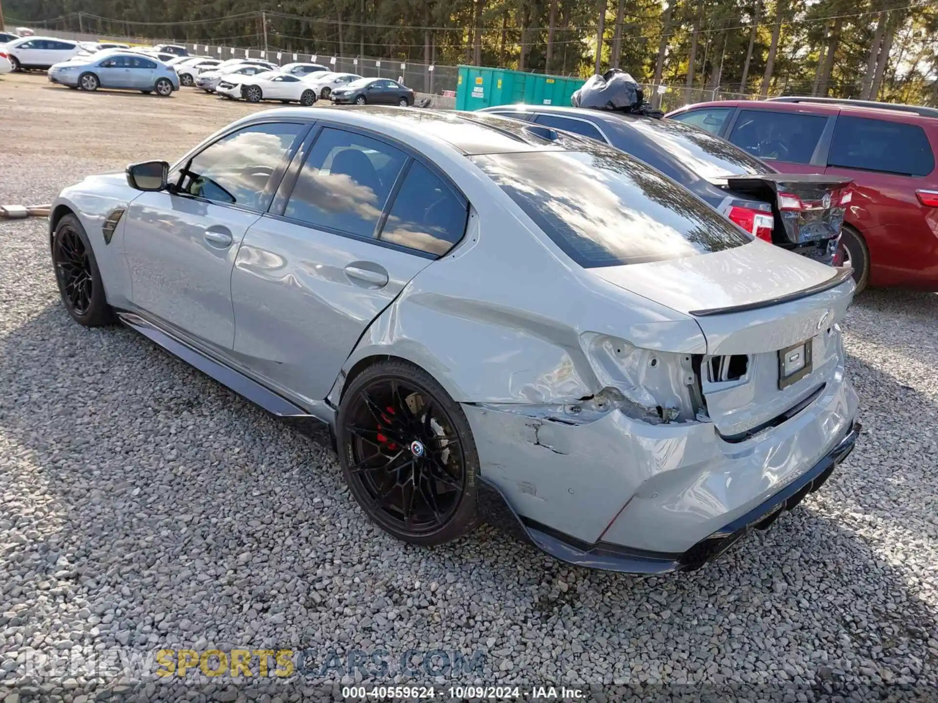 3 Photograph of a damaged car WBS43AY02PFN54000 BMW M3 2023