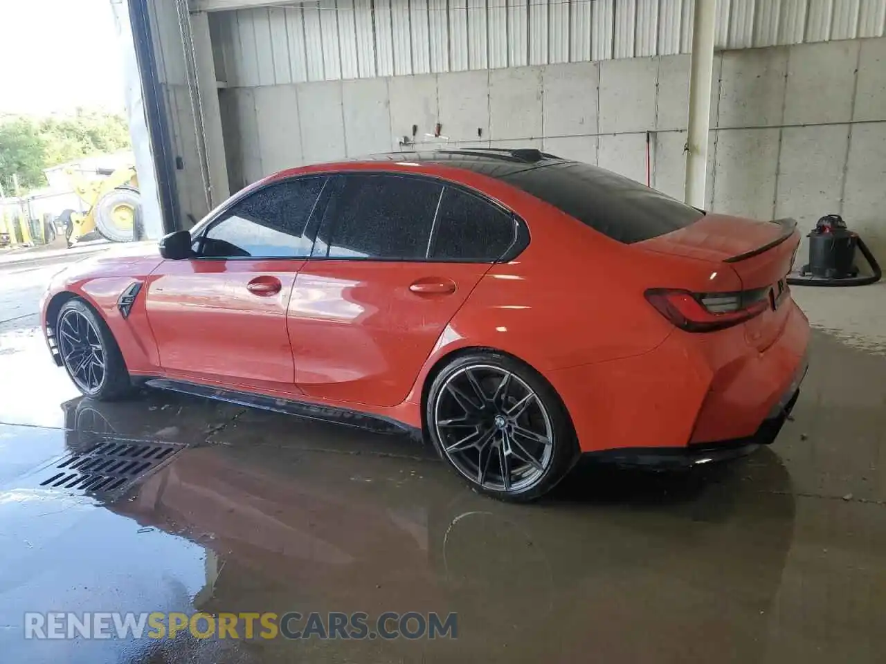 2 Photograph of a damaged car WBS43AY04PFN56217 BMW M3 2023