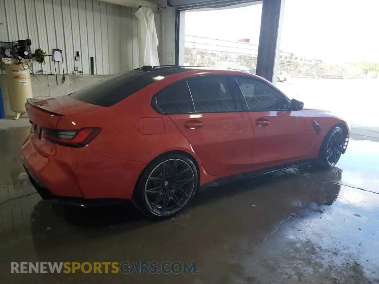 3 Photograph of a damaged car WBS43AY04PFN56217 BMW M3 2023