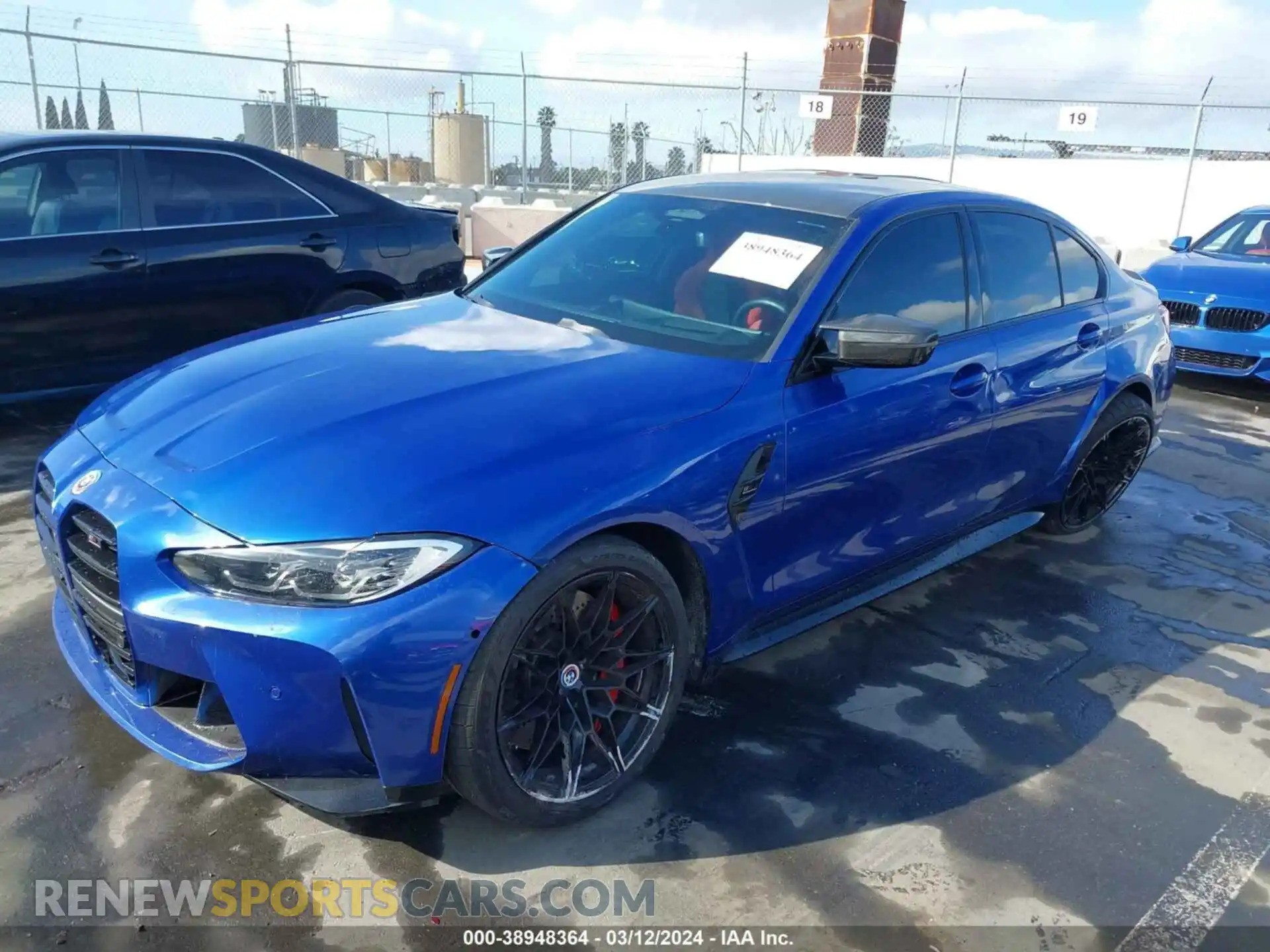 2 Photograph of a damaged car WBS43AY04PFP58703 BMW M3 2023