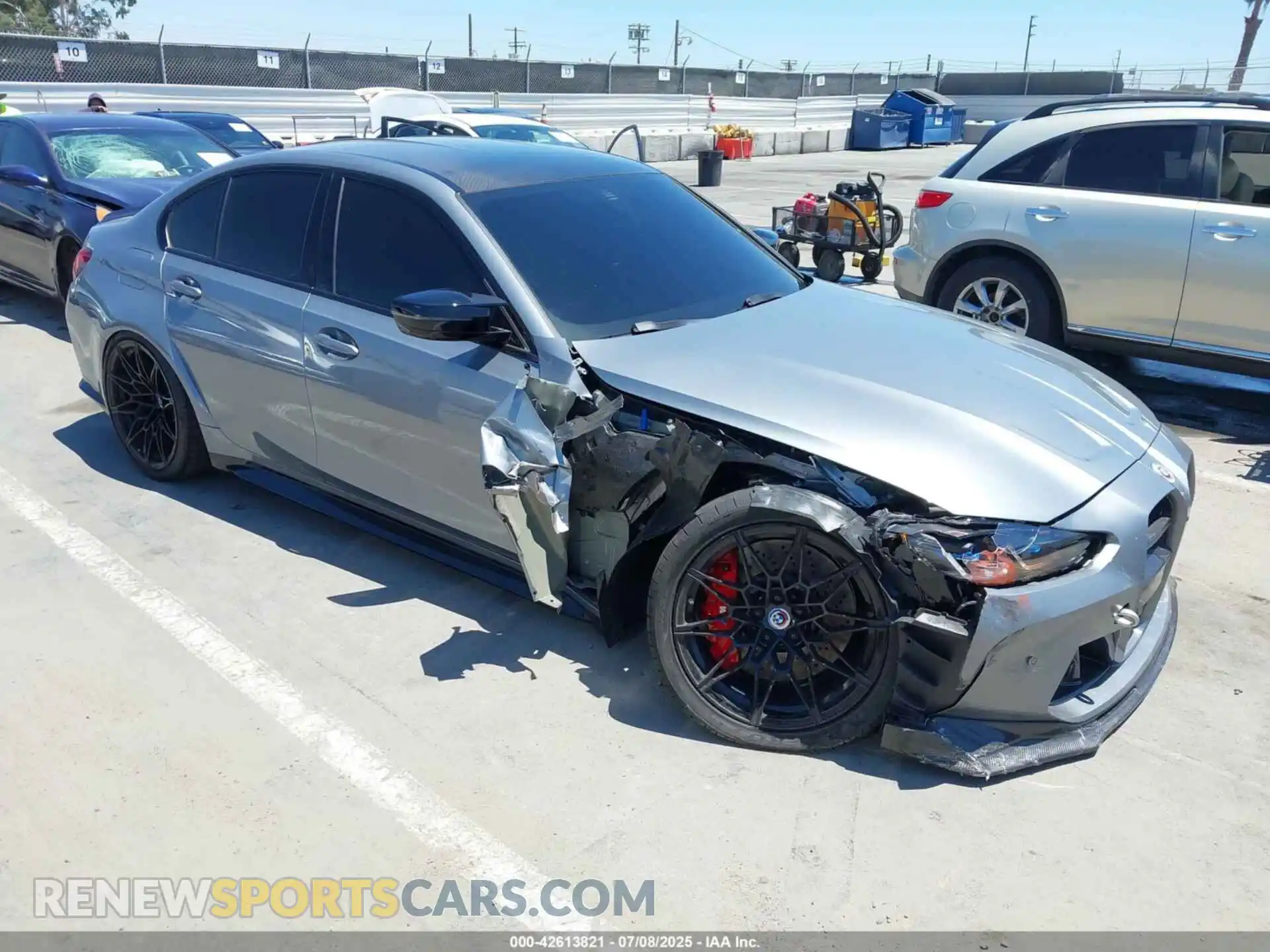 1 Photograph of a damaged car WBS43AY05PFP39755 BMW M3 2023