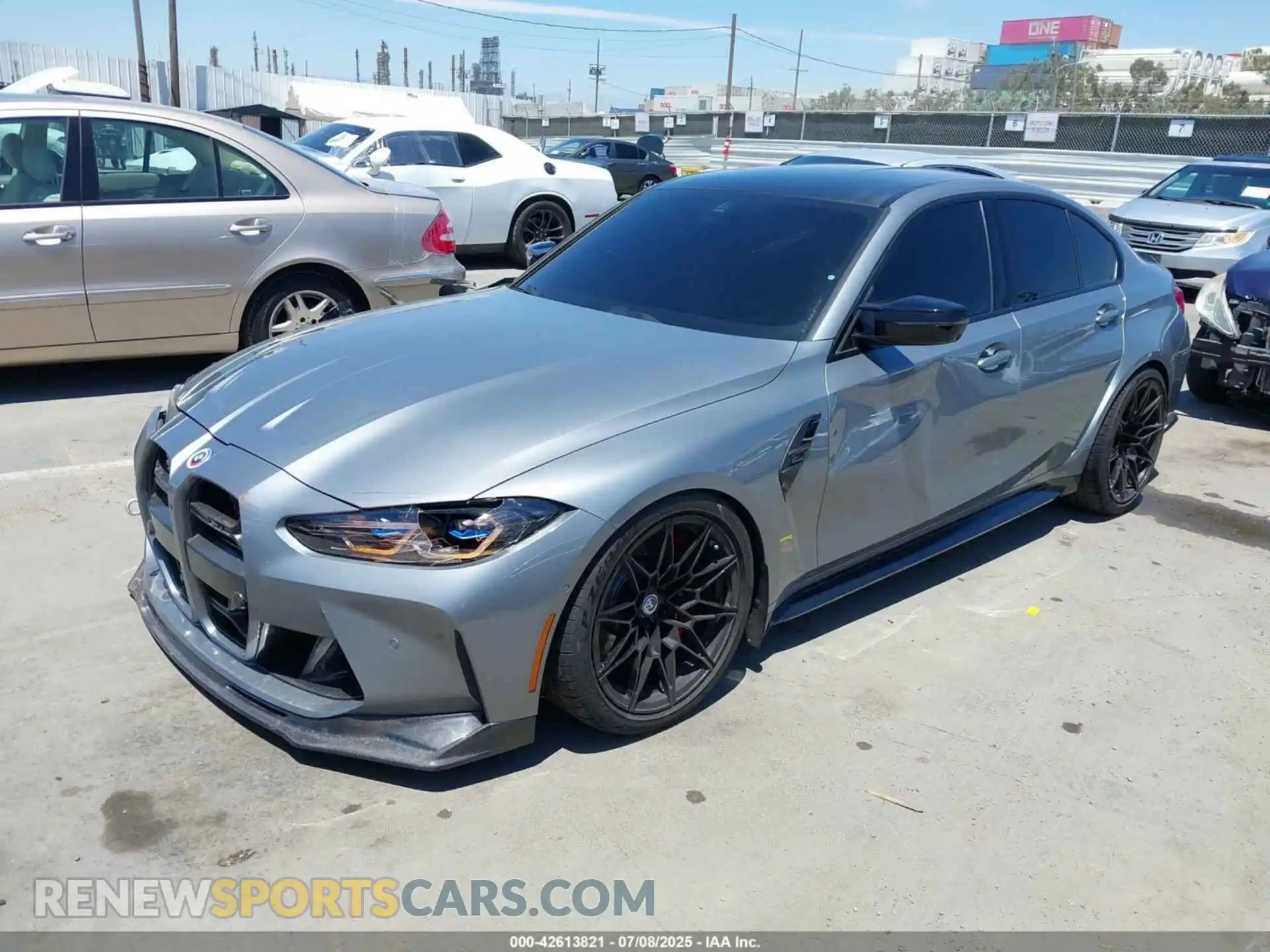 2 Photograph of a damaged car WBS43AY05PFP39755 BMW M3 2023