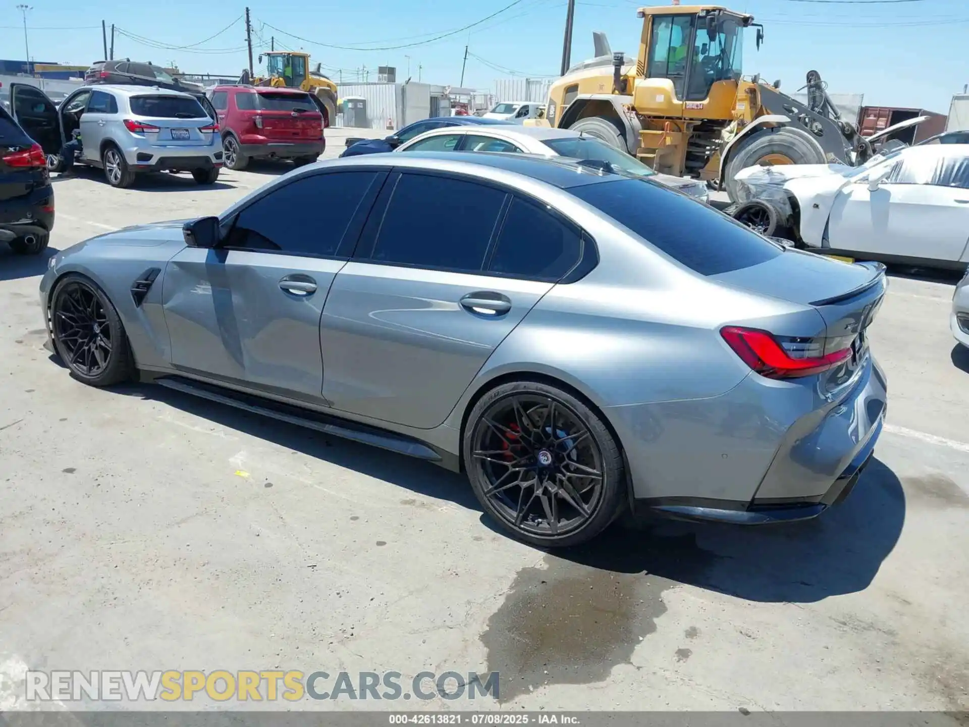 3 Photograph of a damaged car WBS43AY05PFP39755 BMW M3 2023