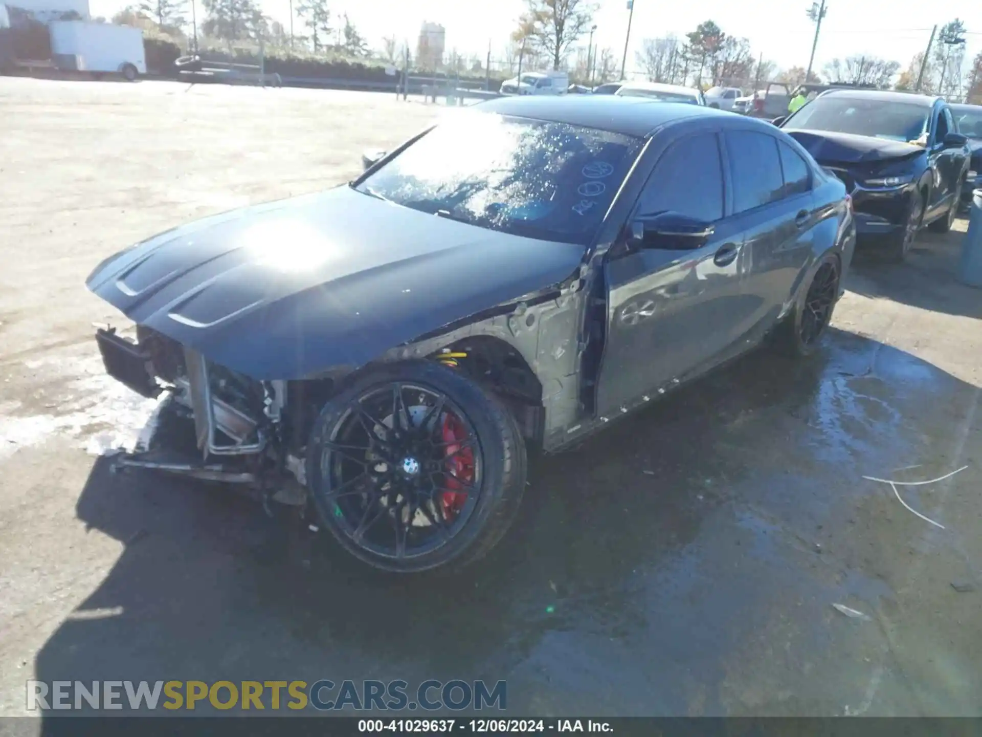 2 Photograph of a damaged car WBS43AY06PFP98328 BMW M3 2023