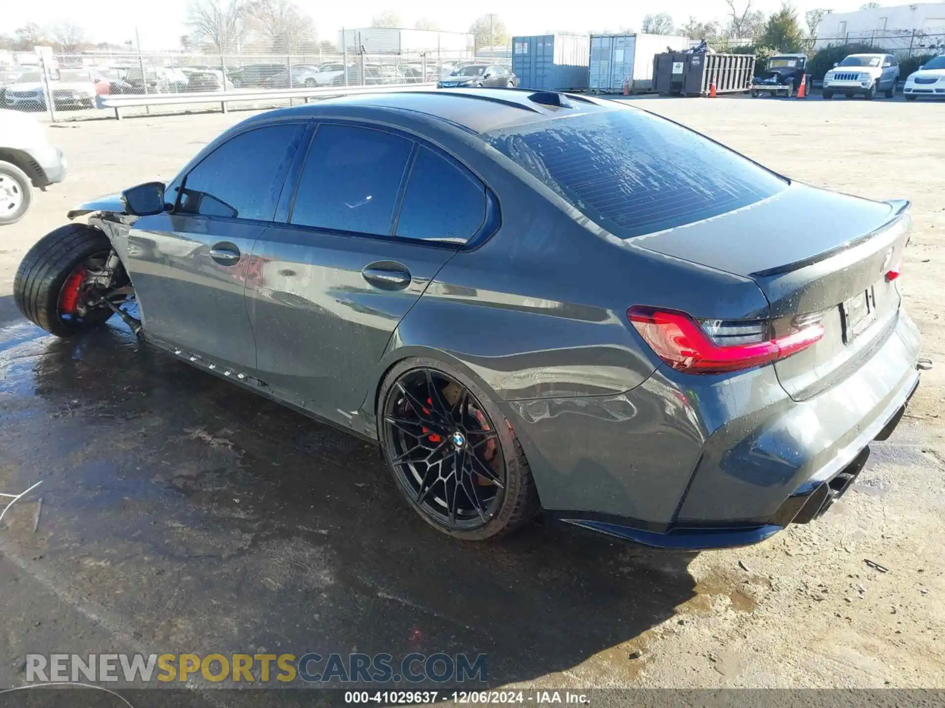 3 Photograph of a damaged car WBS43AY06PFP98328 BMW M3 2023