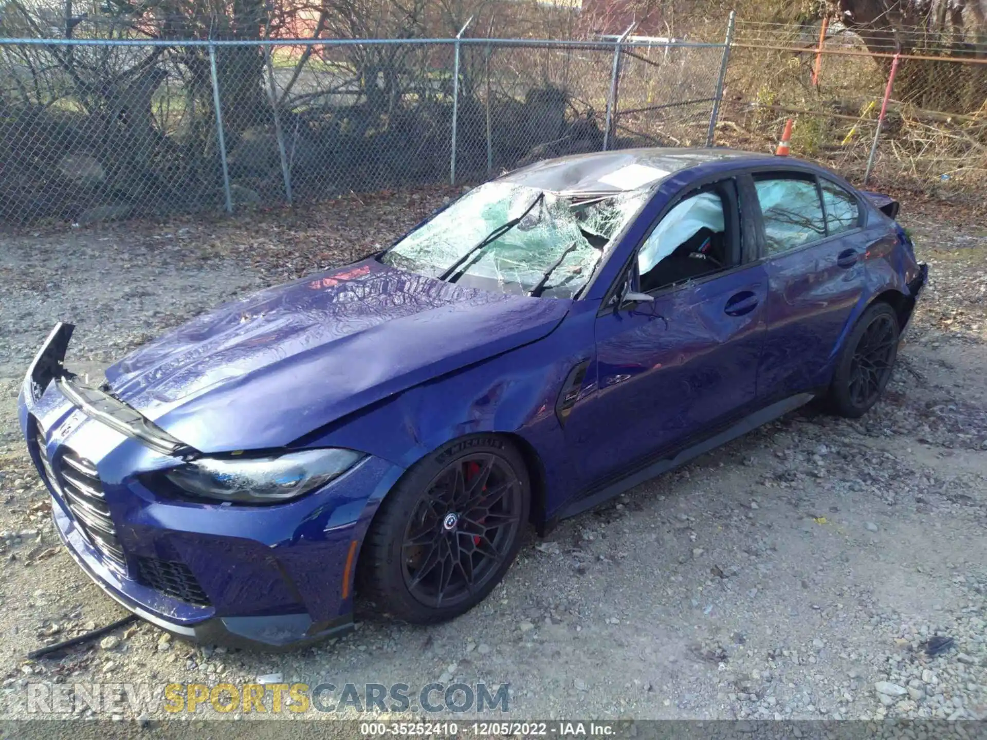 2 Photograph of a damaged car WBS43AY07PFN41517 BMW M3 2023