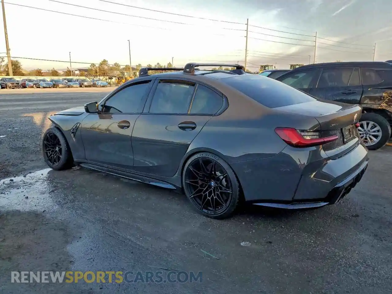 2 fotografías del automóvil dañado WBS43AY07PFN98218 BMW M3 2023