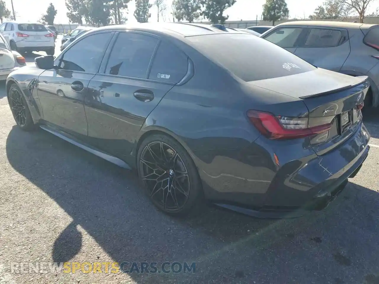 2 Photograph of a damaged car WBS43AY07PFP03873 BMW M3 2023